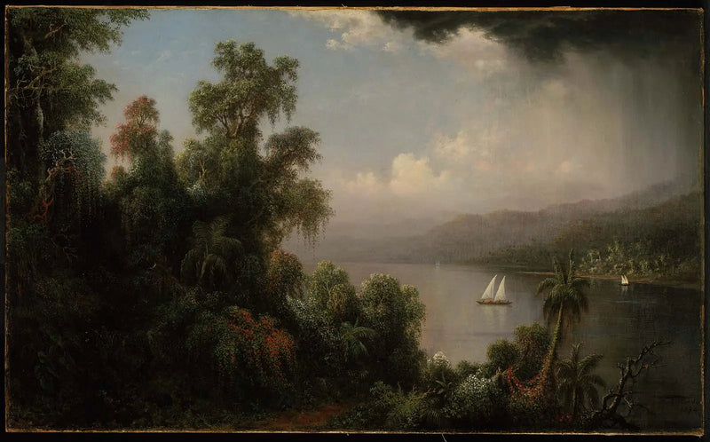Jamaicas kystlinje - Martin Johnson Heade