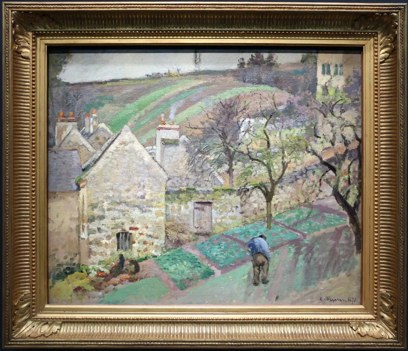 Hermitagebakken, Pontoise - Camille Pissarro