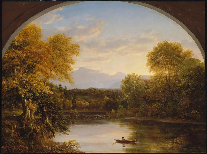 Solnedgang i Catskills - Thomas Cole