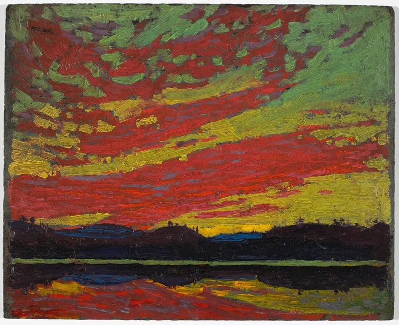 Solnedgang - Tom Thomson