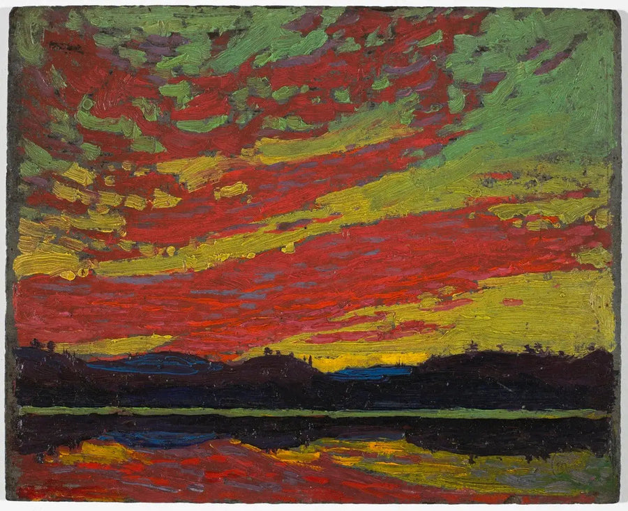 Solnedgang - Tom Thomson
