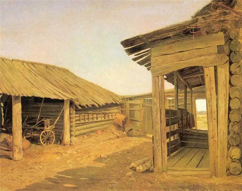 Gade i landsbyen - Ivan Chichkine