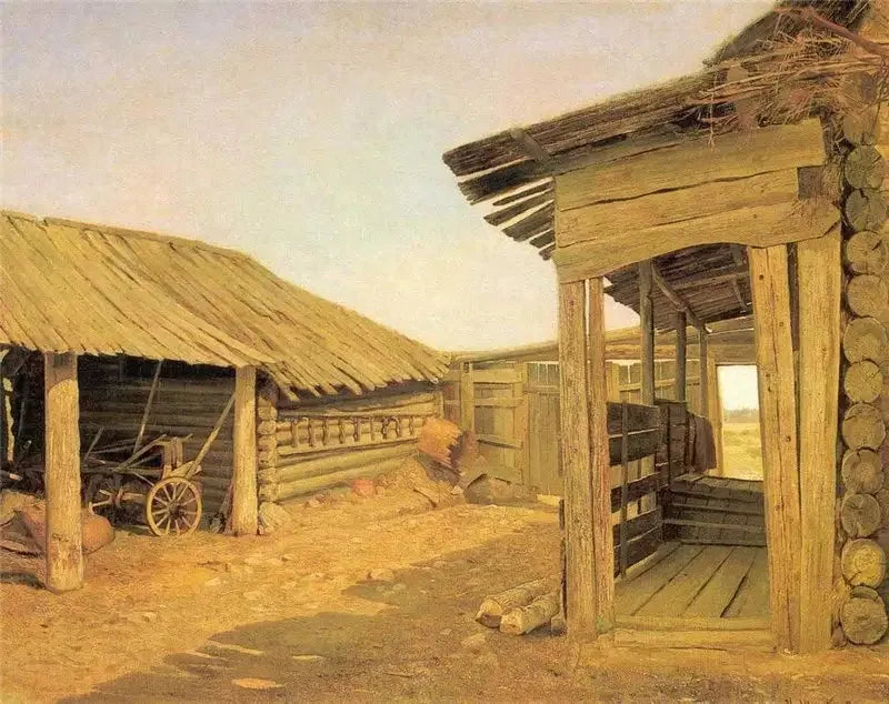 Gade i landsbyen - Ivan Chichkine