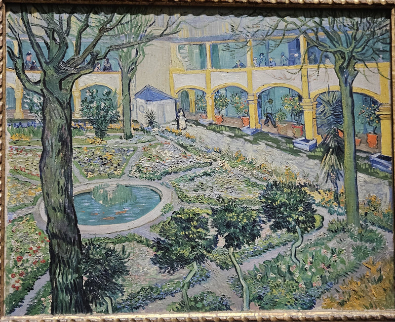 Hospitalgården i Arles - Vincent van Gogh