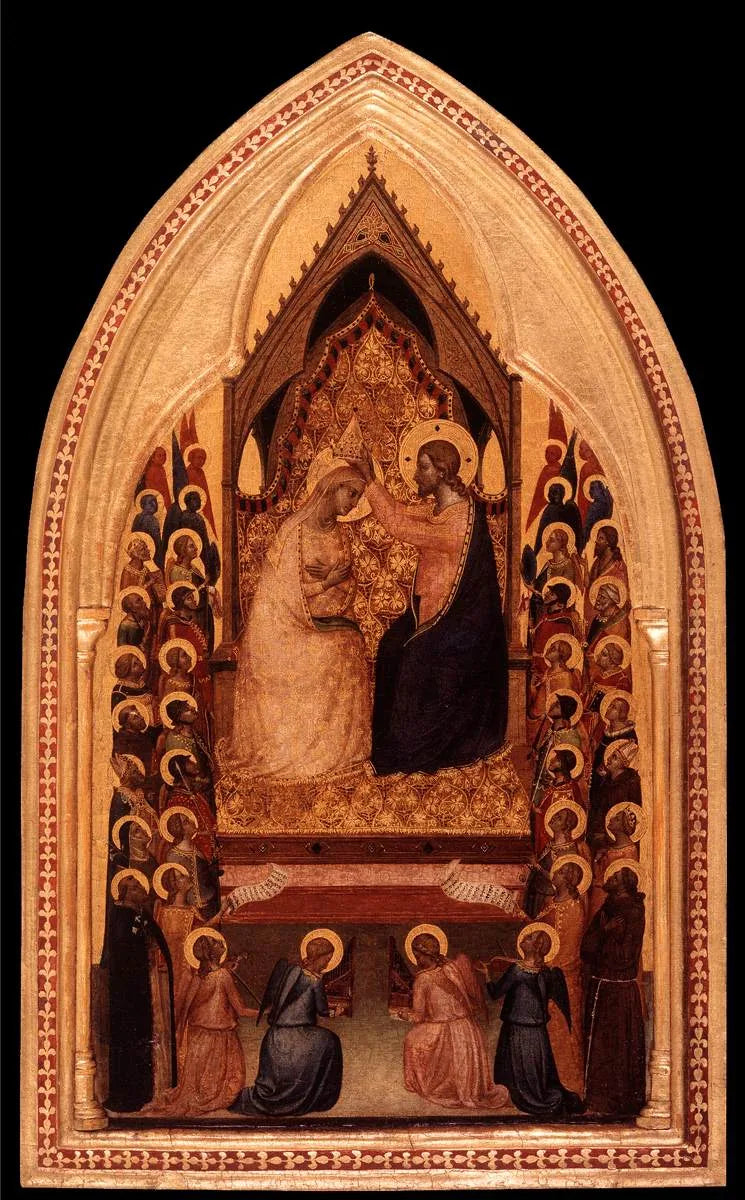 Jomfru Marias Krone - Bernardo Daddi