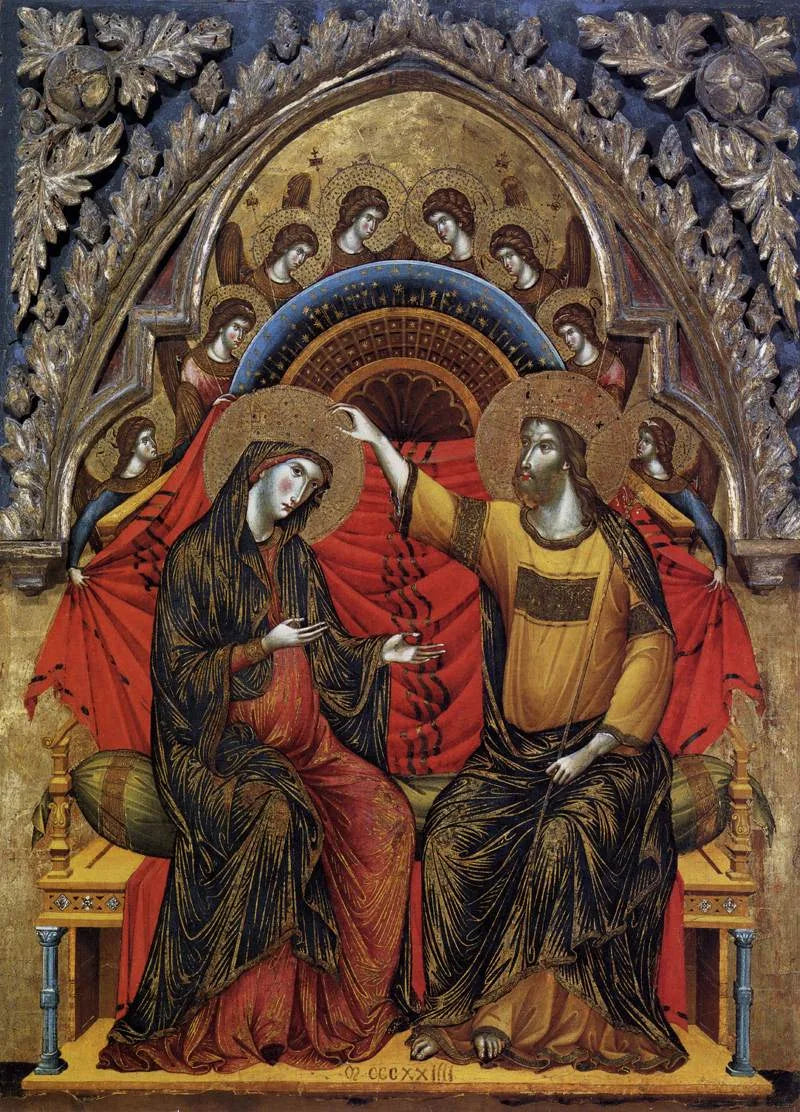 Marie's Krone - Paolo Veneziano