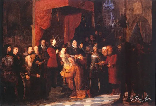 Coronation of the first king A.D. 1001 - Jan Matejko - Reproductions de tableaux et peintures haut de gamme