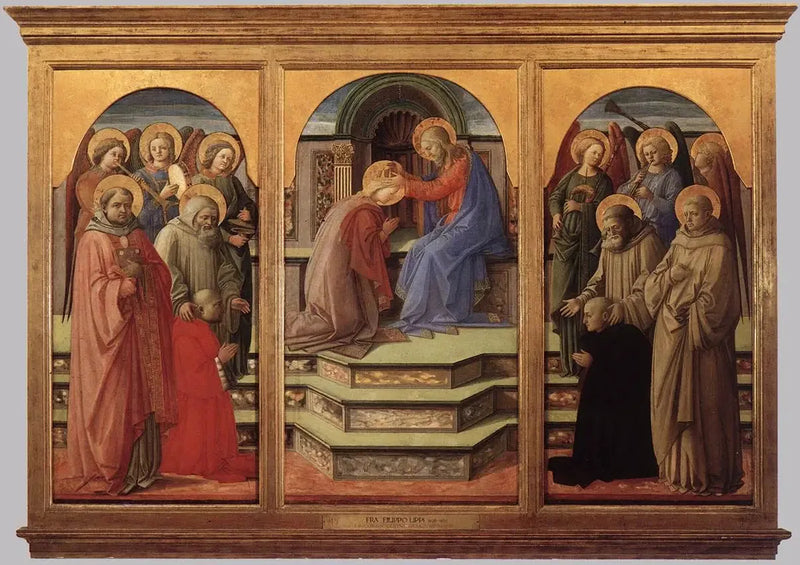 Marsuppini-krone - Fra Filippo Lippi
