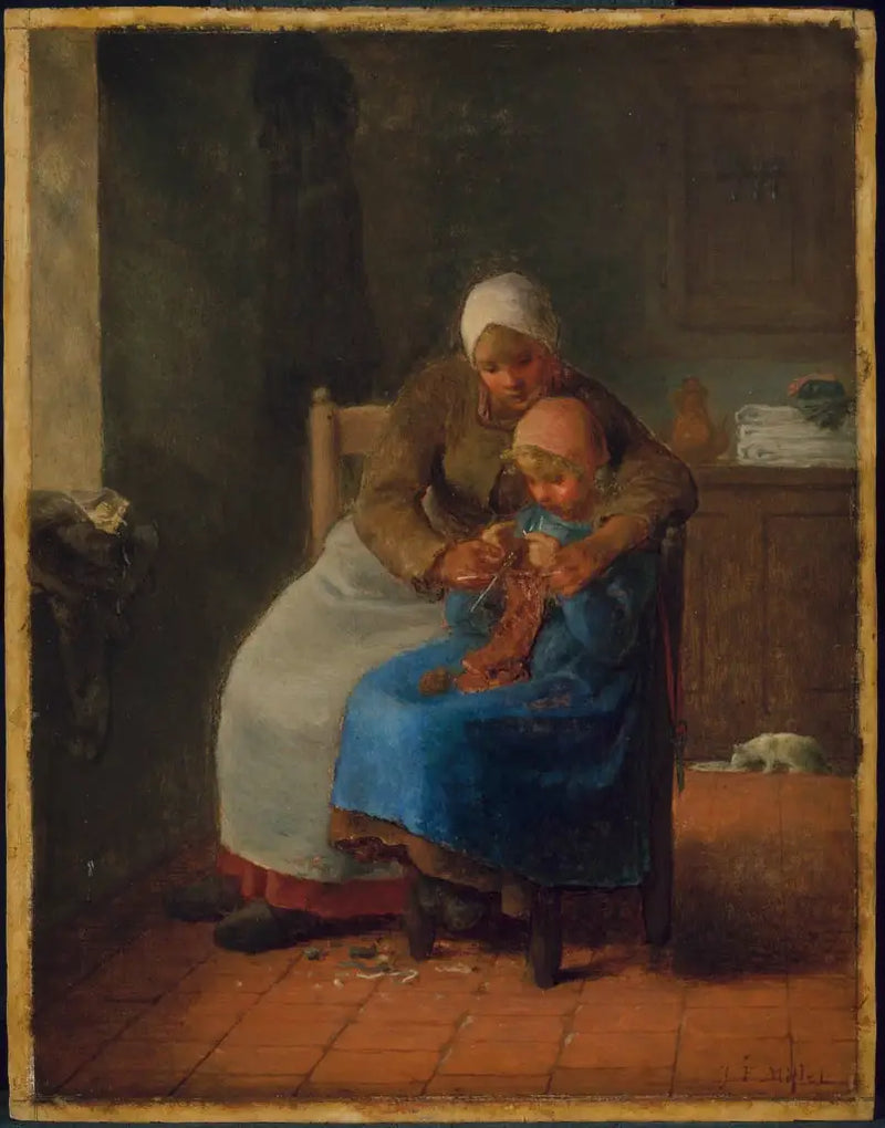 Strikkekursus - Jean-François Millet
