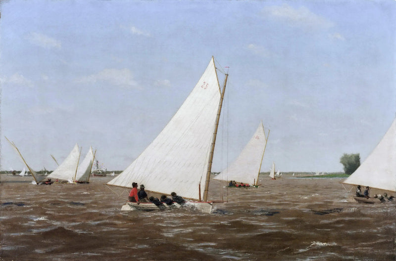Sejlsportskonkurrencer på Delaware - Thomas Eakins