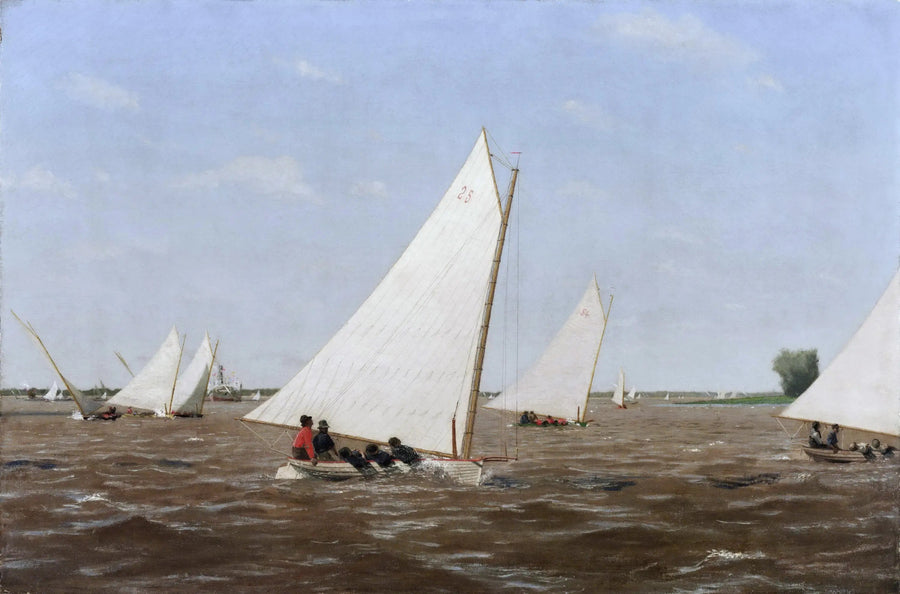 Sejlsportskonkurrencer på Delaware - Thomas Eakins