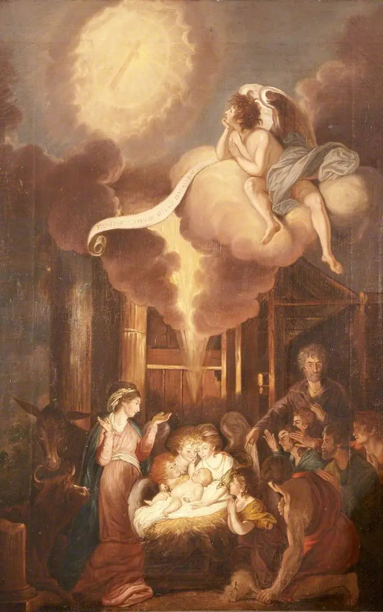 Julekrubbe - Joshua Reynolds
