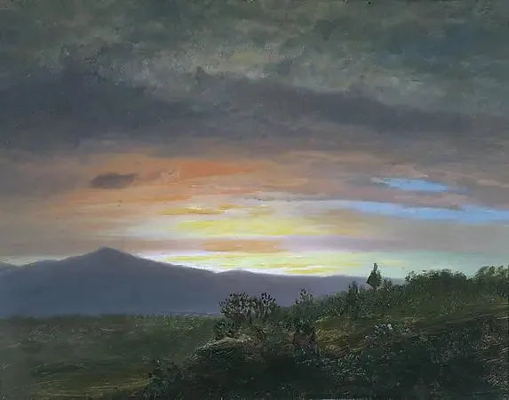 Skumring, Mont Ktaadn - Frederic Edwin Church