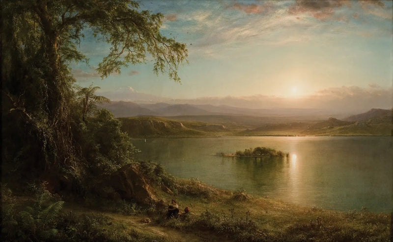 Skumring under troperne - Frederic Edwin Church