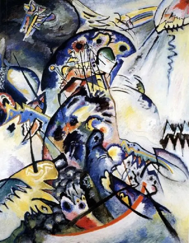 Blå top - Vassily Kandinsky
