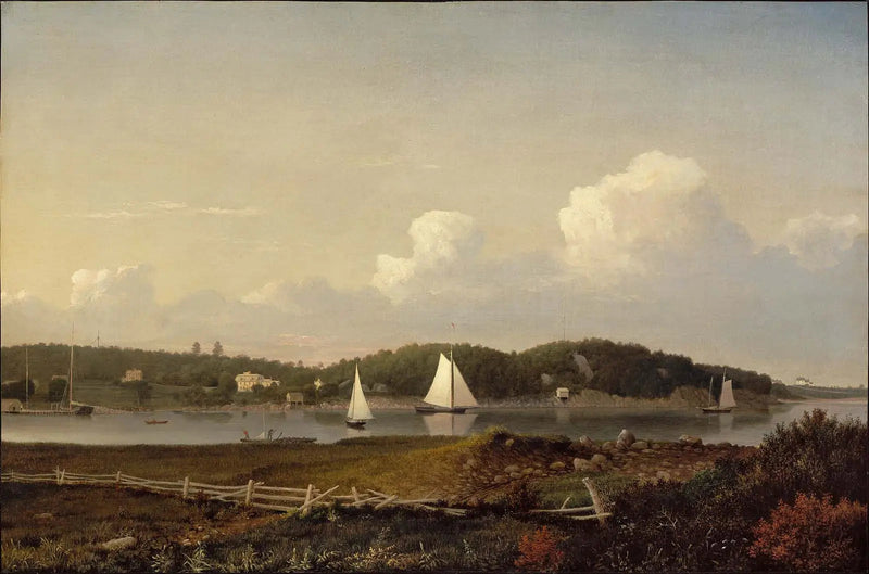 Sødvandsbugt fra Dolliver's Neck, Gloucester - Fitz Henry Lane