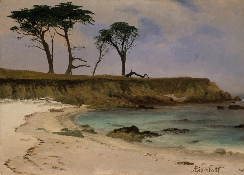 Havbugt - Albert Bierstadt