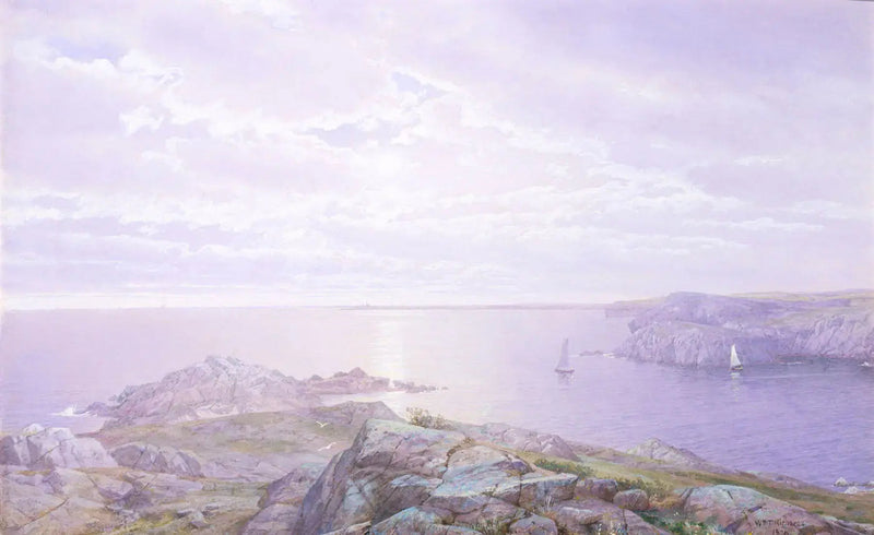 Klippebugt - William Trost Richards