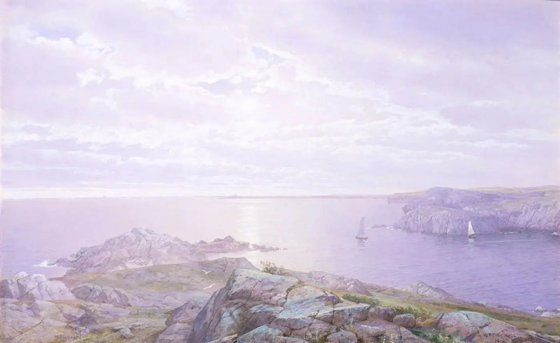 Klippebugt - William Trost Richards