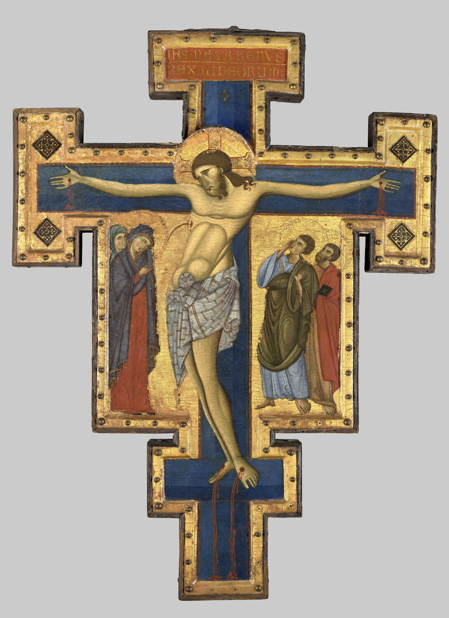 Croix peinte - Maître de San Francesco