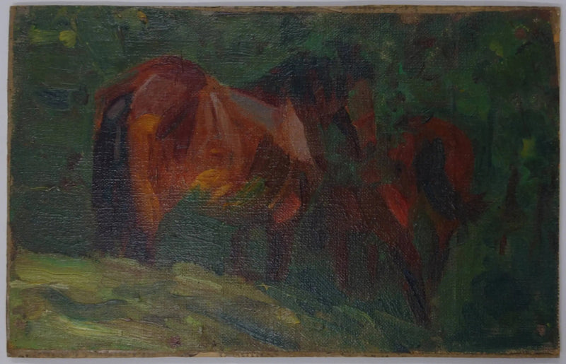 Heste Skitse II - Franz Marc