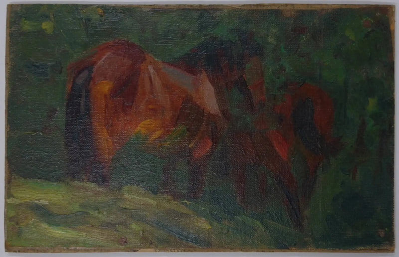 Heste Skitse II - Franz Marc