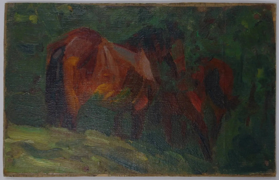 Heste Skitse II - Franz Marc