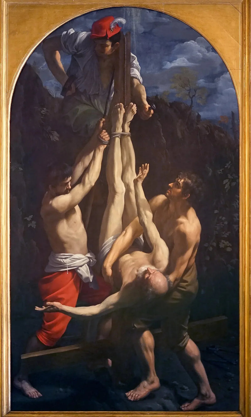 Kristi Korsfæstelse af Sankt Peter - Guido Reni