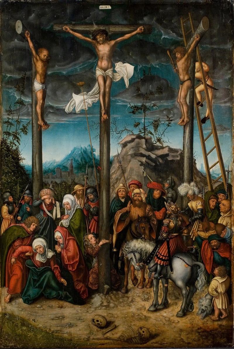 Korsfæstelse - Lucas Cranach den Ældre