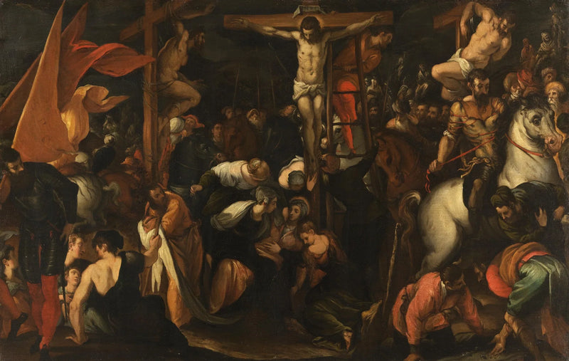 Korsfæstelse (kopi) - Jacopo Tintoretto