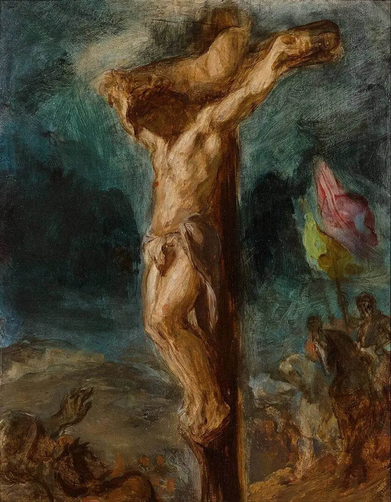 Korsfæstelse - Eugène Delacroix