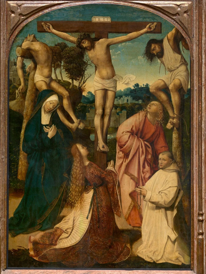 Korsfæstelse - Jacob Cornelisz van Oostsanen