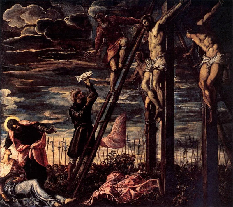 Korsfæstelse - Jacopo Tintoretto