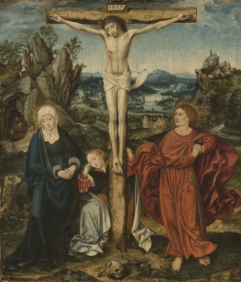 Korsfæstelse - Joos van Cleve