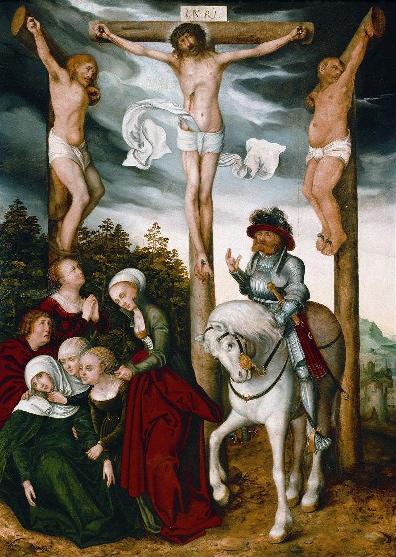 Korsfæstelse - Lucas Cranach den Ældre