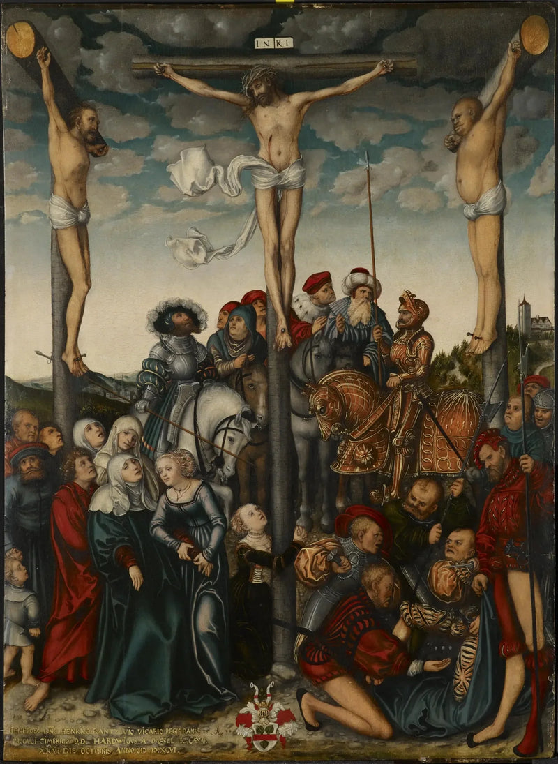 Korsfæstelse - Lucas Cranach den Ældre