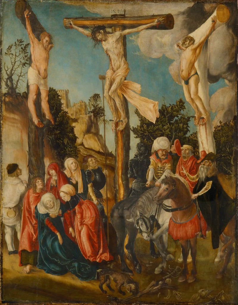 Korsfæstelse - Lucas Cranach den Ældre