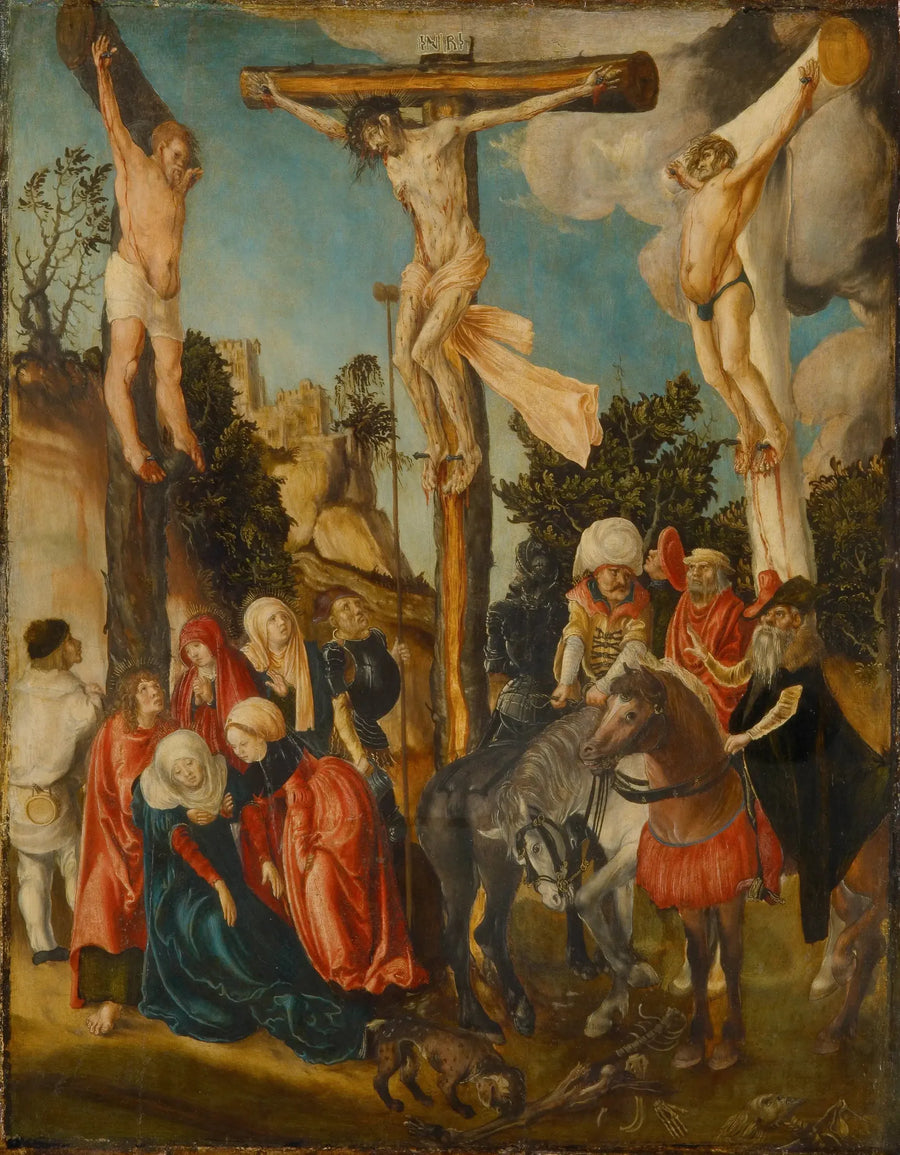 Korsfæstelse - Lucas Cranach den Ældre