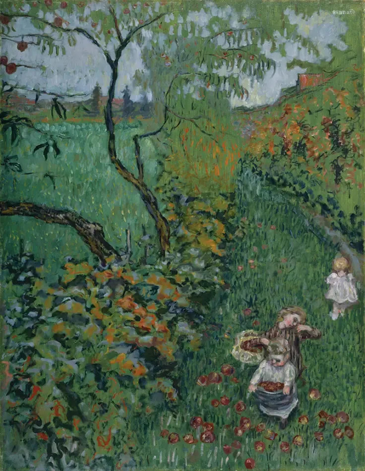 Æbleplukning - Pierre Bonnard