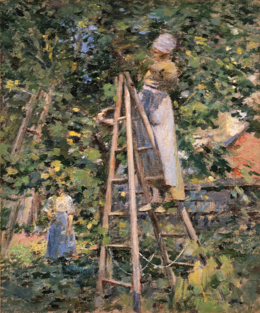 Fjerning af blommer - Theodore Robinson