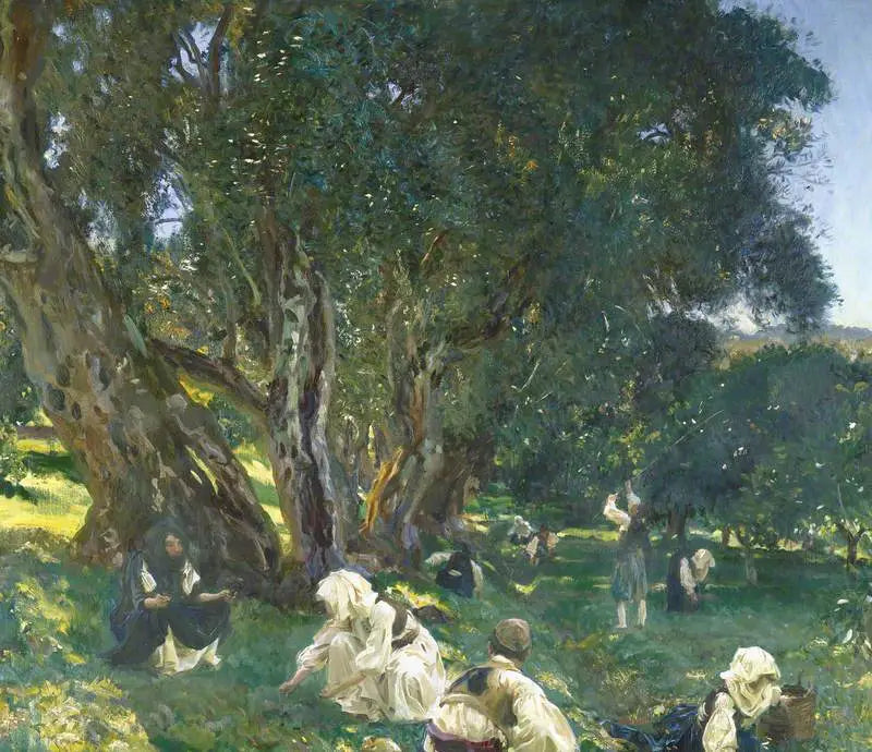 Albanske olivenplukkere - John Singer Sargent