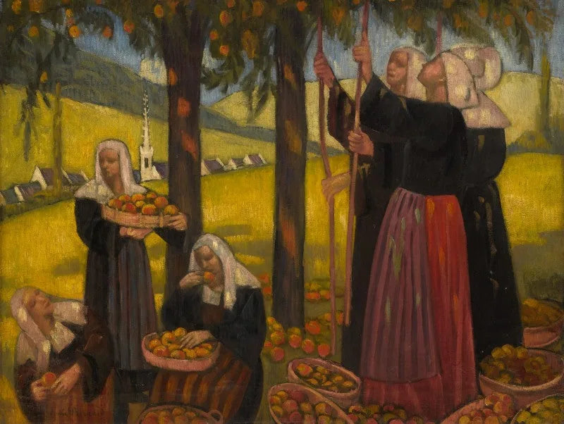 Galliærs æbleplukkere - Émile Bernard