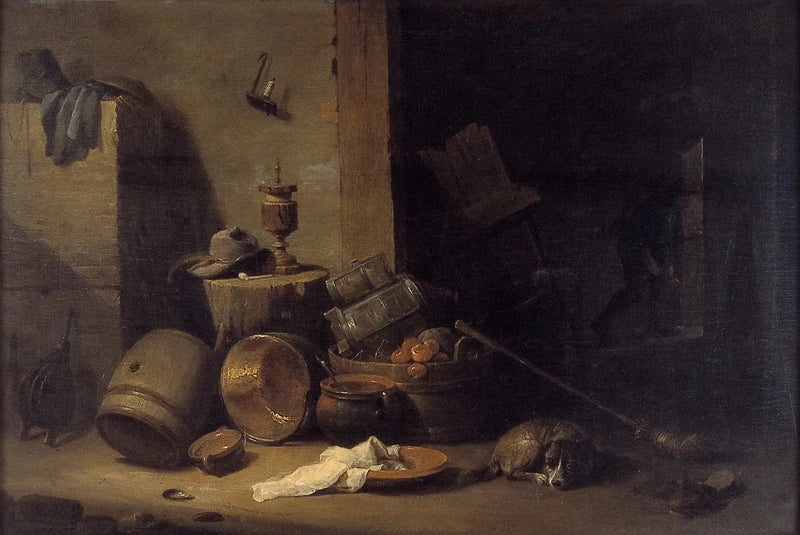 Køkken - stue - David Teniers den Yngre