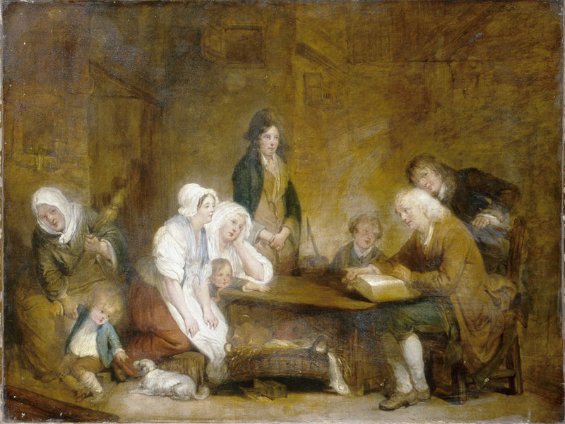 Familiekult - Jean-Baptiste Greuze
