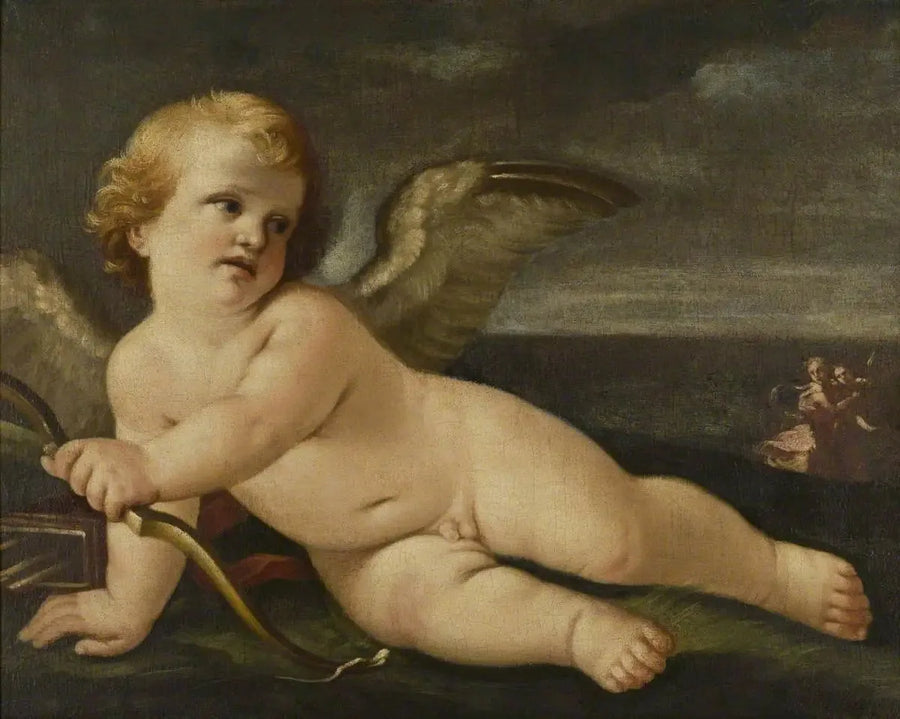 Cupidon med sin bue - Guido Reni