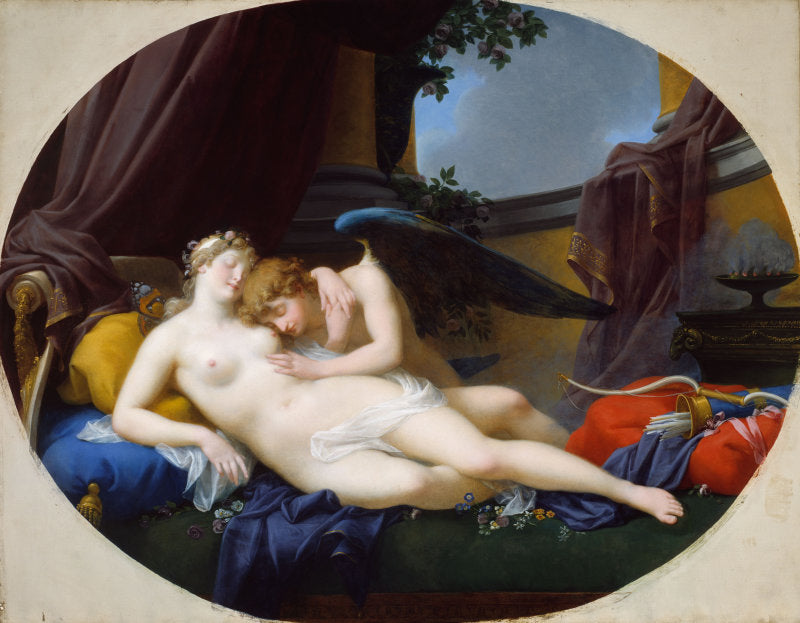 Cupidon et Psyché - Jean-Baptiste Regnault