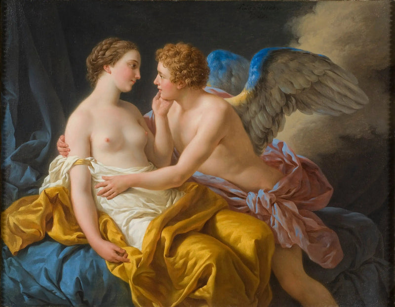 Cupid og Psyche - Louis Jean François Lagrenée