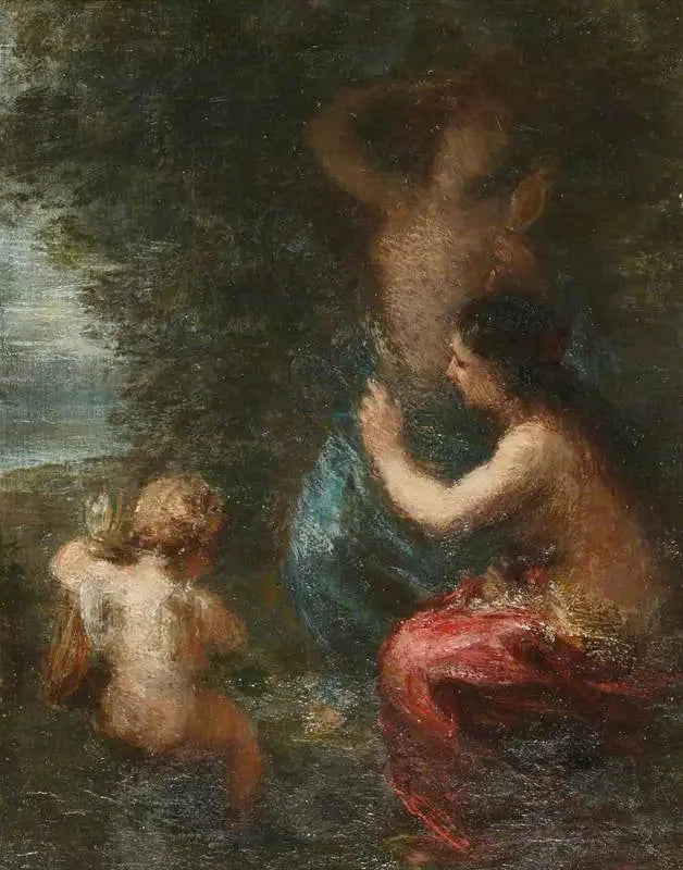 Cupidon og Venus - Henri Fantin-Latour
