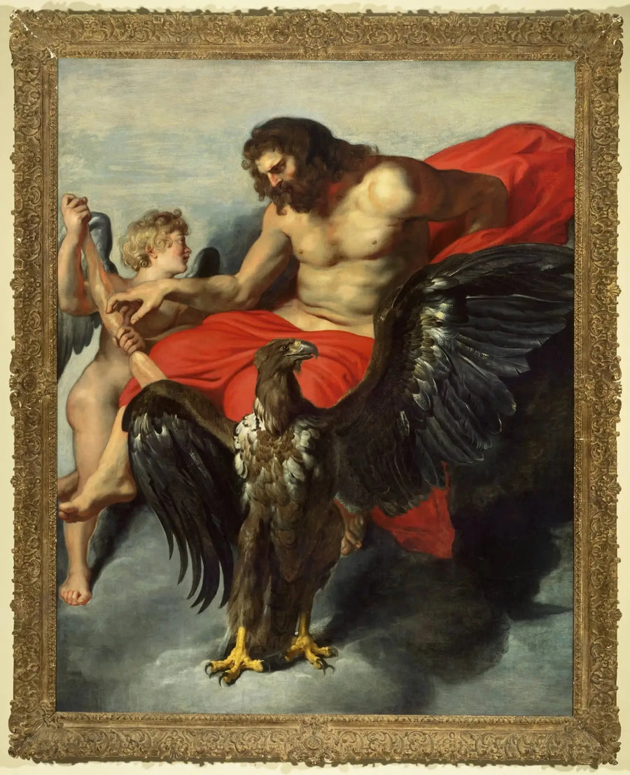 Cupido beder Jupiter - Peter Paul Rubens
