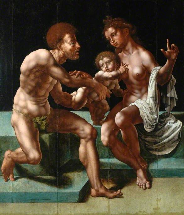 Cybèle beder Saturnus om at skåne sit barn - Jan Gossaert